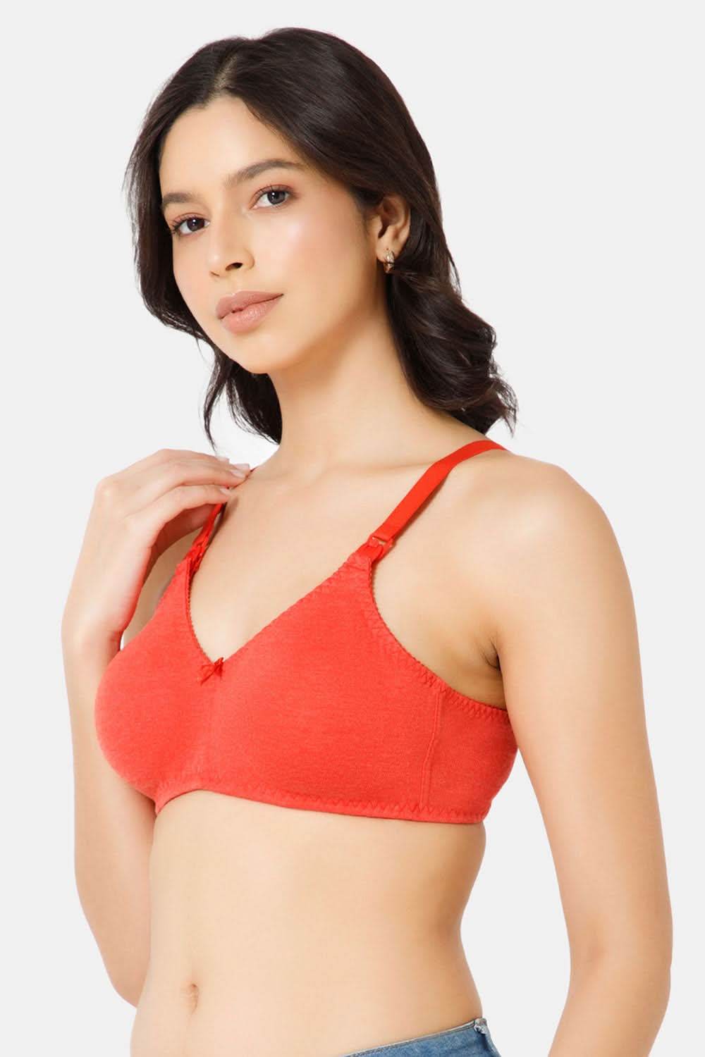 Naidu Hall Nursing Bra - EVI | Moulded Design, Transparent Buckle & Broad Straps for Ultimate Comfort - Naidu Hall Family Store