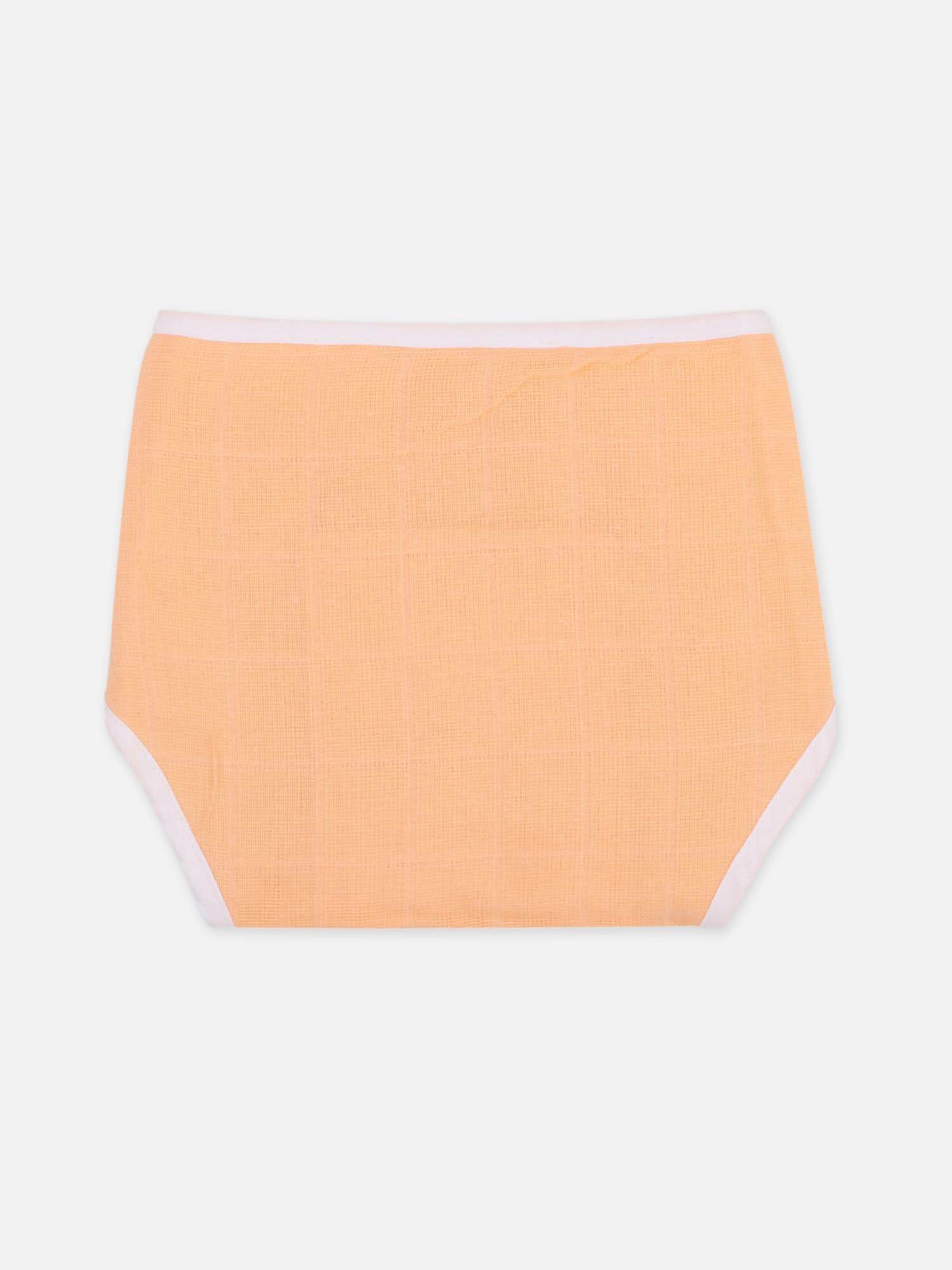 Oh Baby Plain Round Nappies Orange - Rdpl - Naidu Hall Family Store