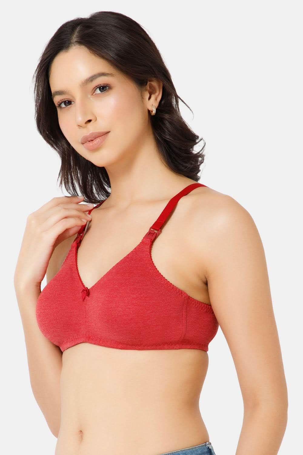 Naidu Hall Nursing Bra - EVI | Moulded Design, Transparent Buckle & Broad Straps for Ultimate Comfort - Naidu Hall Family Store