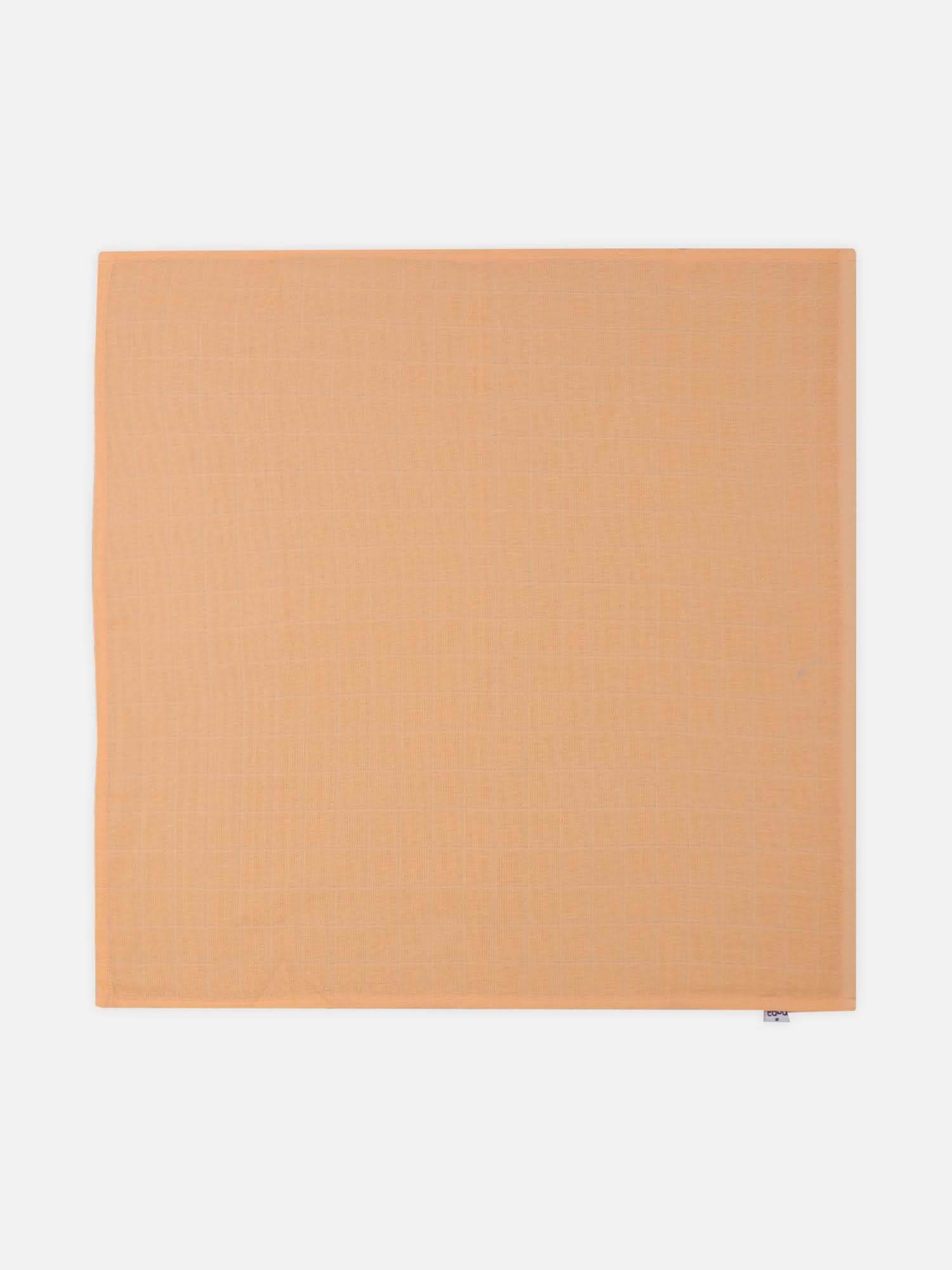 Oh Baby Plain Square Nappies Orange - Sqpl - Naidu Hall Family Store