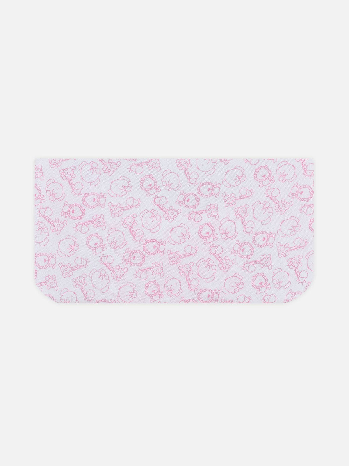 Oh Baby Printed Triangle Nappies Pink - Trpr