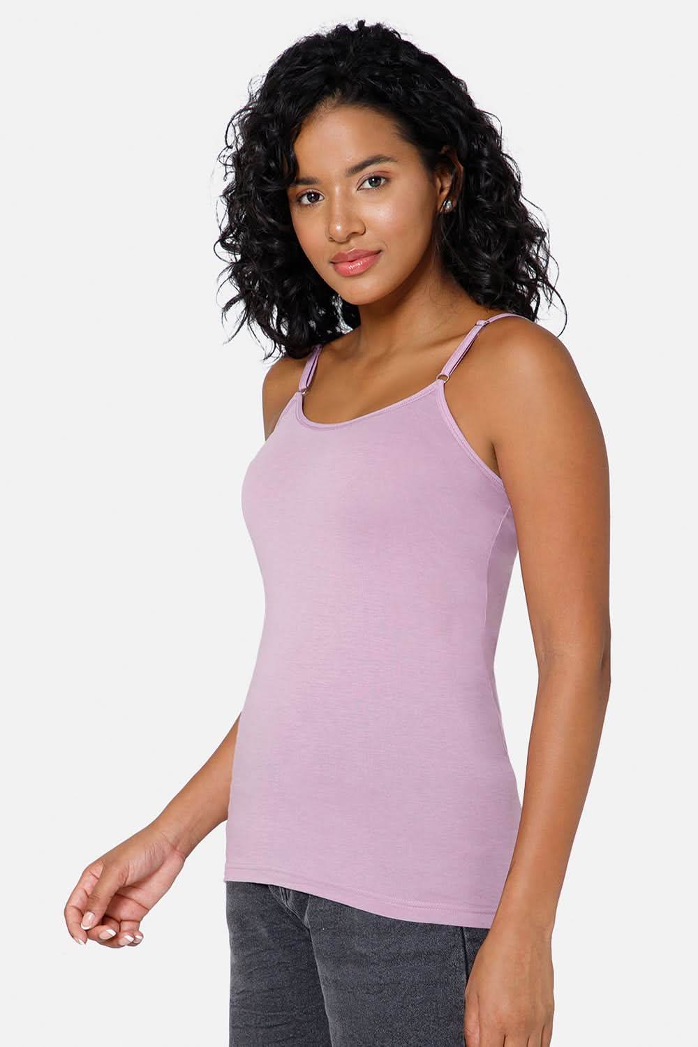 Intimacy Full Coverage Cotton Slip Camisole – IN08 | Non-Padded & Wire-Free Comfort Design - Naidu Hall Family Store