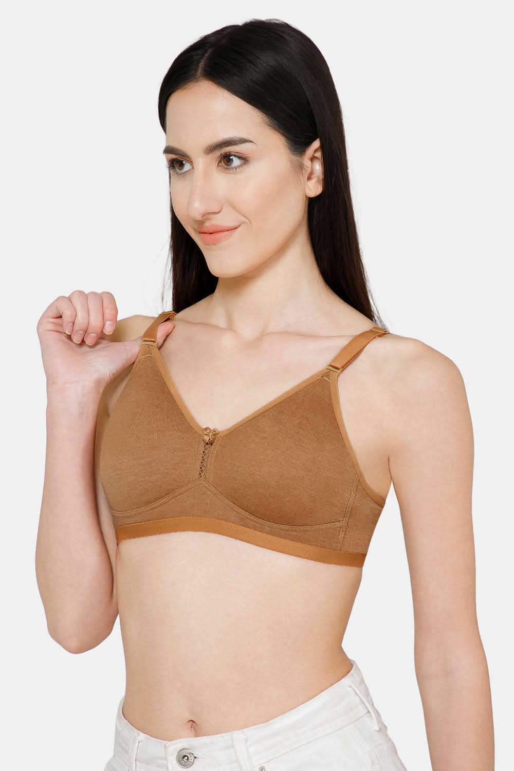 Naidu Hall Everyday T-Shirt Bra - Beauti | High Coverage Double Layered Bra with Seamless Comfort