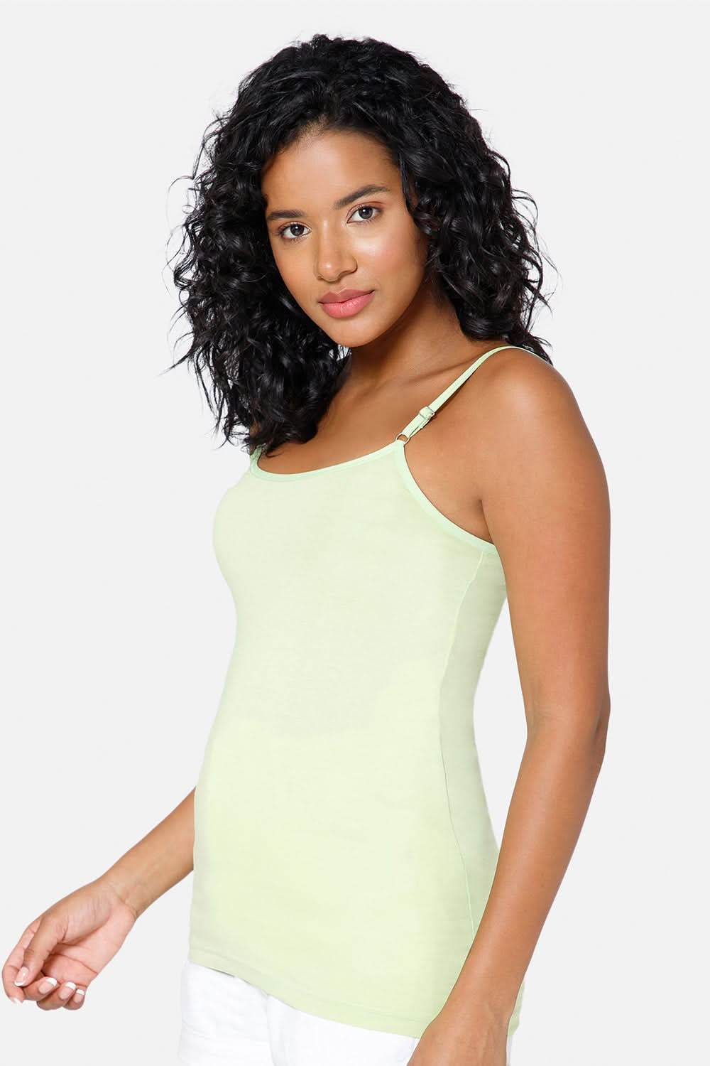 Intimacy Full Coverage Cotton Slip Camisole – IN08 | Non-Padded & Wire-Free Comfort Design - Naidu Hall Family Store