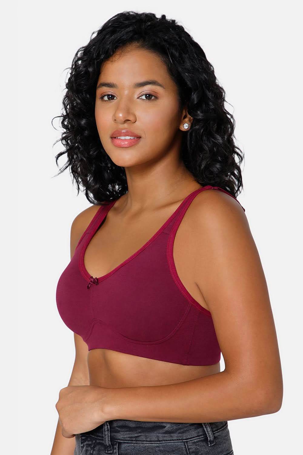 High Coverage Non-Wired Non-Padded Back Closure Intimacy T-Shirt Bra - DEFT - Naidu Hall Family Store