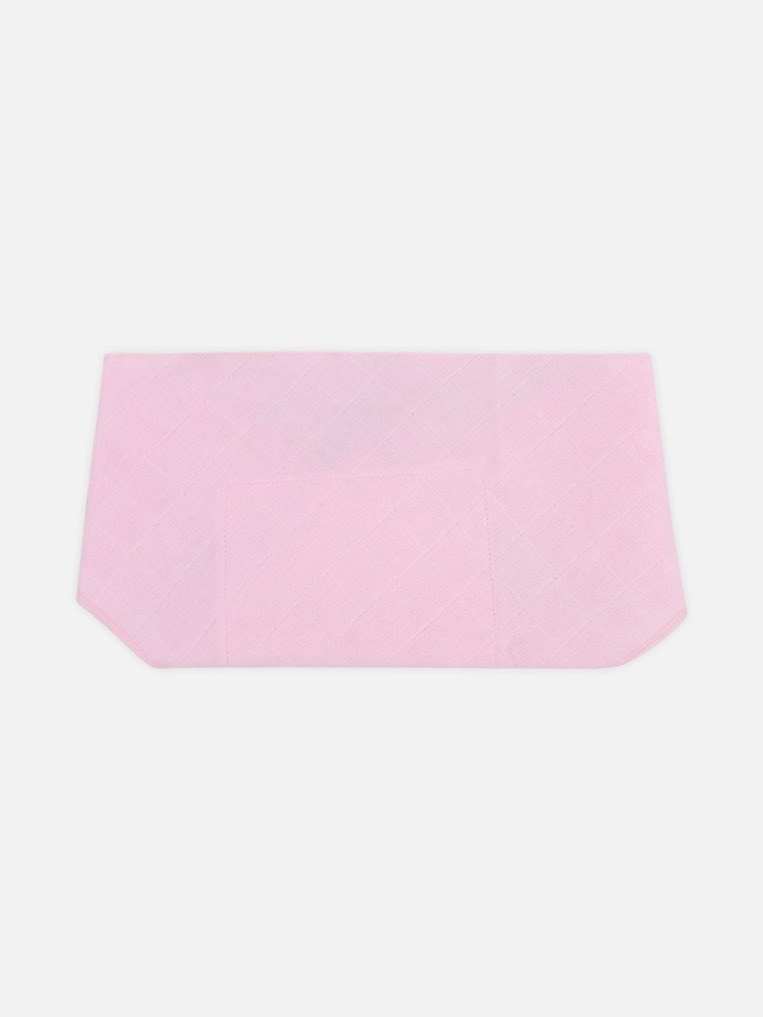 Oh Baby Plain Triangle Nappies Pink - Trpl