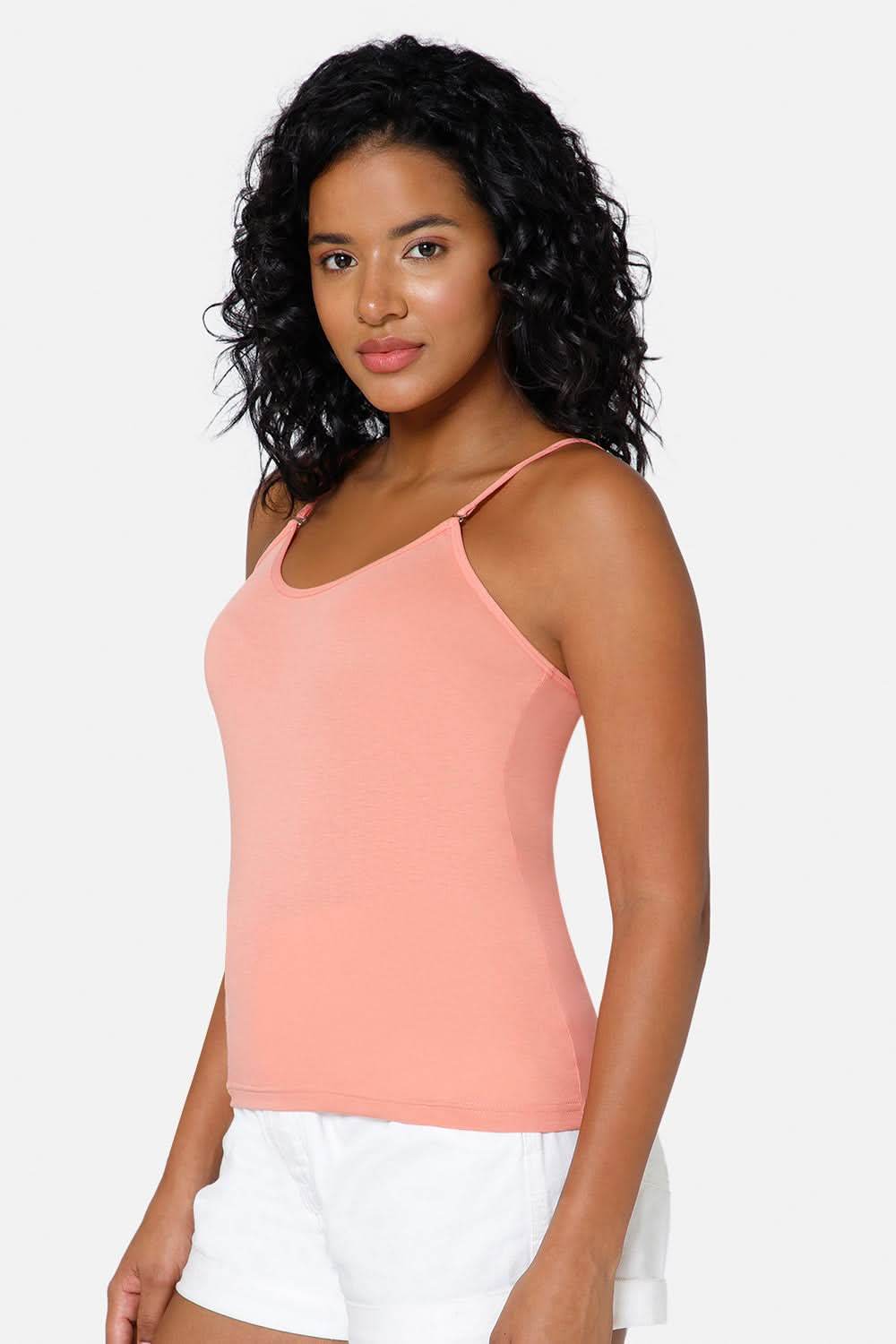 Intimacy Full Coverage Cotton Slip Camisole – IN15 | Non-Wired, Non-Padded & Ultra-Comfortable - Naidu Hall Family Store
