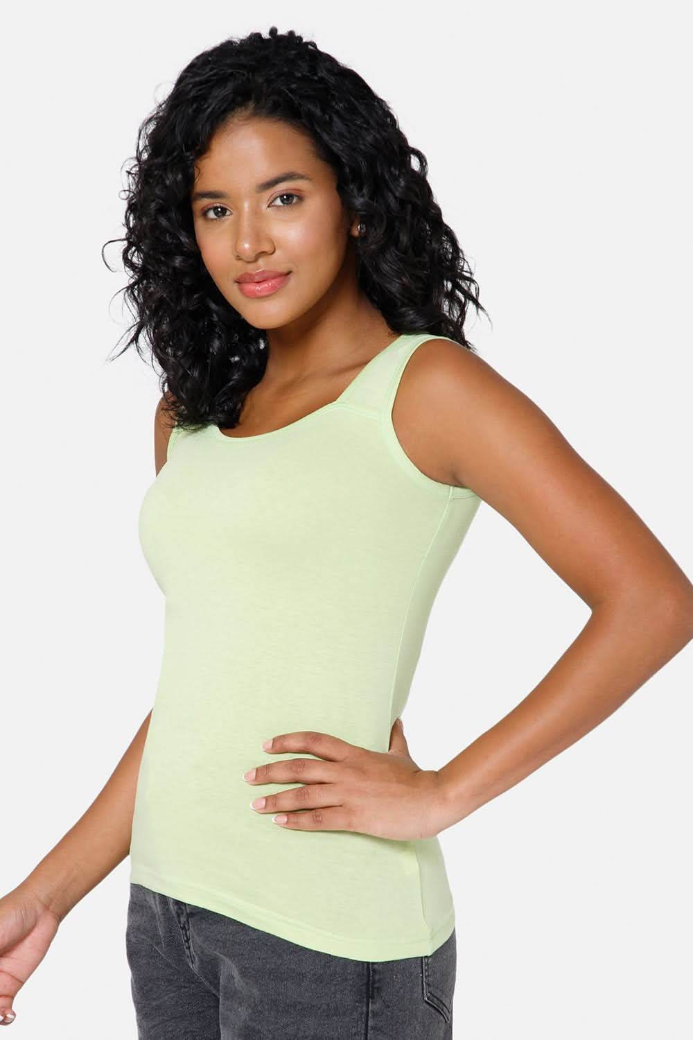 Full Coverage Sweat Absorbent Intimacy Cotton Tanktop - IN07 - Naidu Hall Family Store