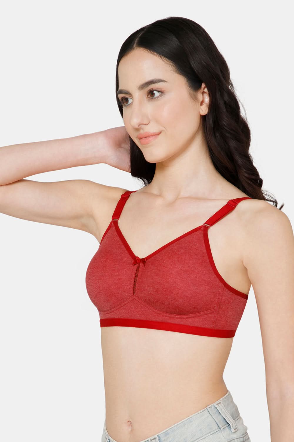 Naidu Hall Everyday T-Shirt Bra - Beauti | High Coverage Double Layered Bra with Seamless Comfort