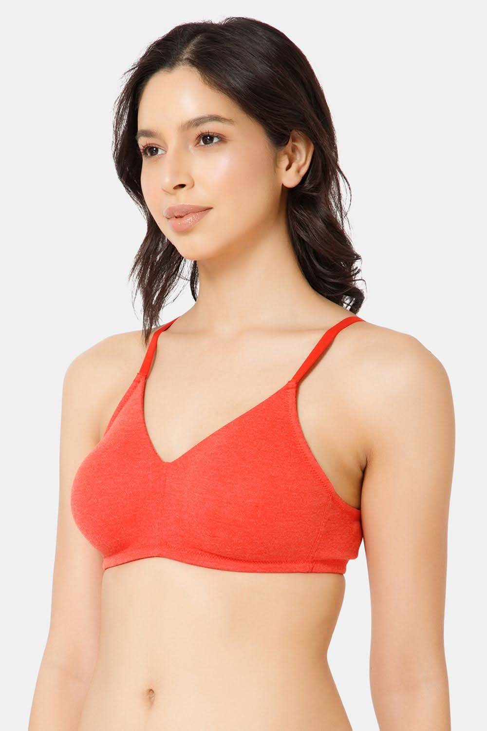 Nora Non-Wired Seamless Everyday T-Shirt Bra with Double-Layered Support - Naidu Hall Family Store