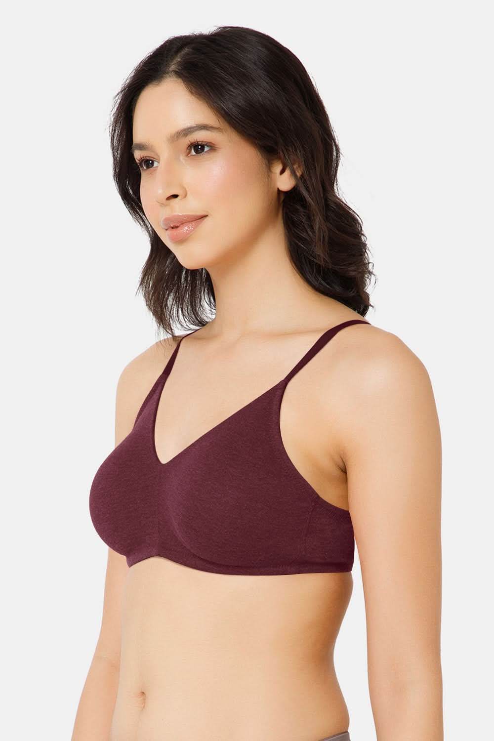 Nora Non-Wired Seamless Everyday T-Shirt Bra with Double-Layered Support - Naidu Hall Family Store