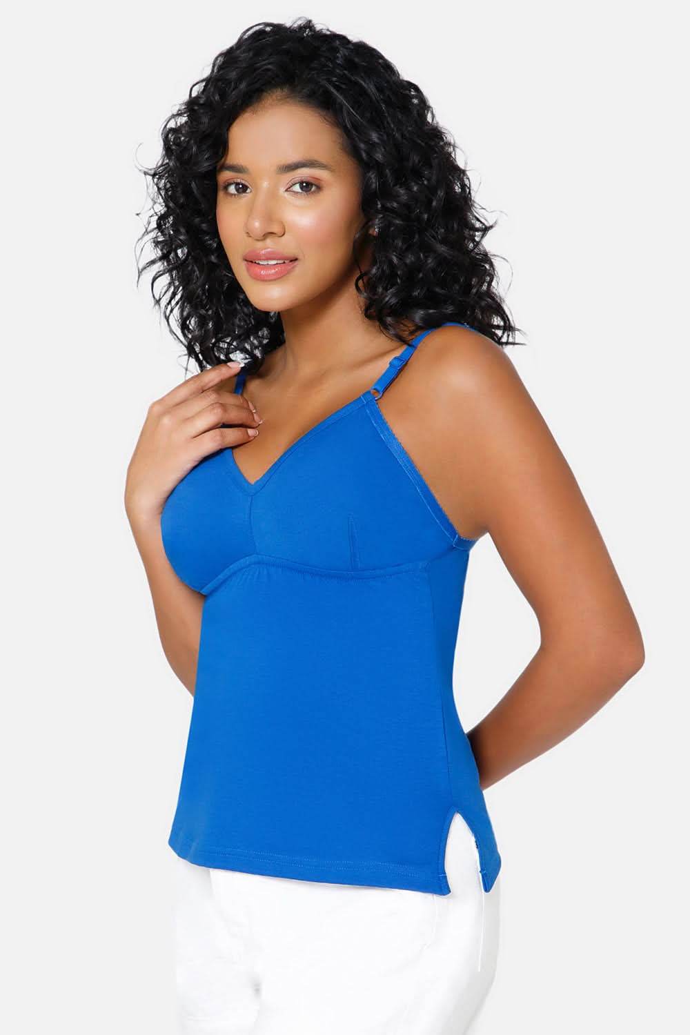 Intimacy Full Coverage Adjustable Cotton Bra Slip – IN11 | Non-Padded & Sweat-Absorbent Design - Naidu Hall Family Store