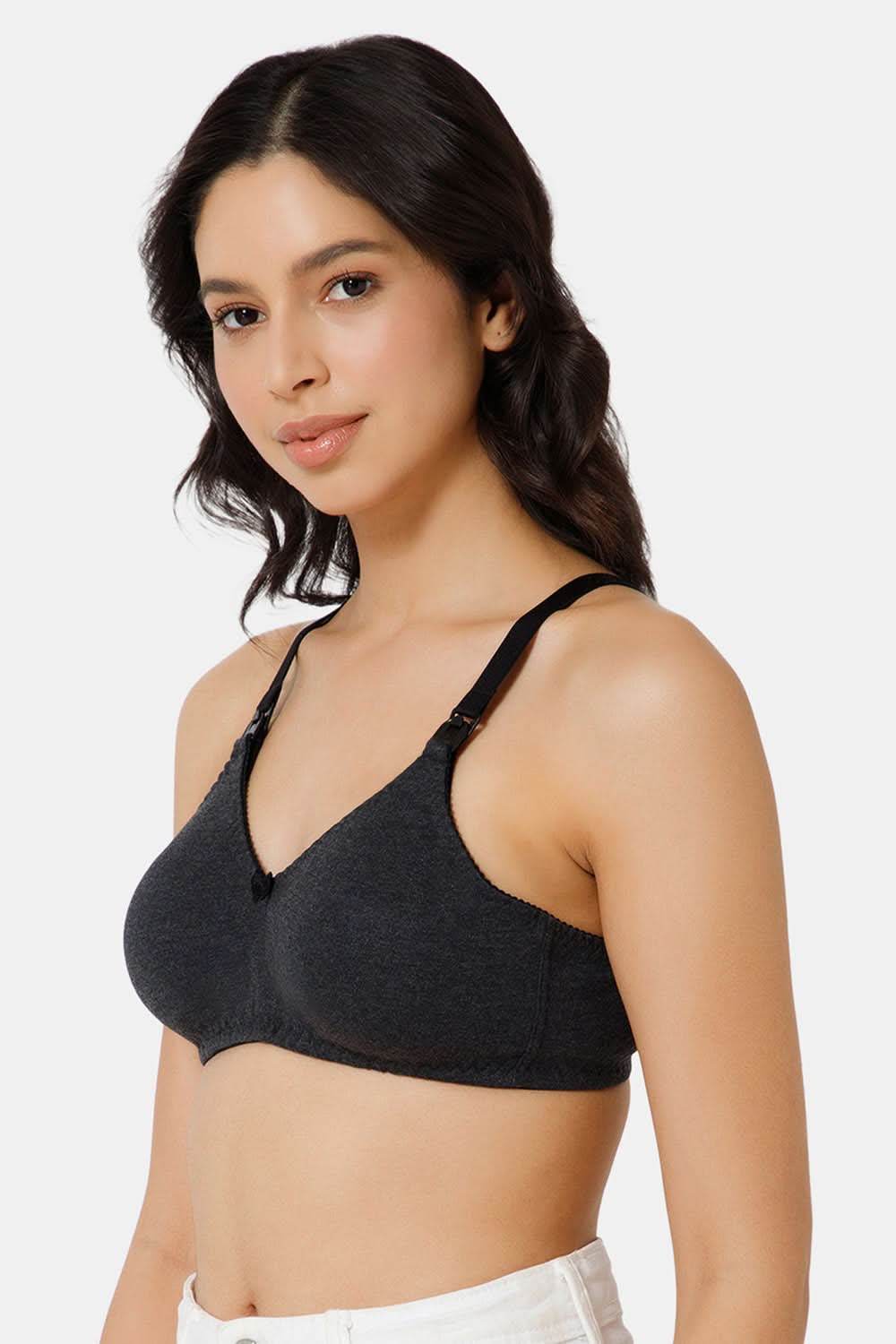 Naidu Hall Nursing Bra - EVI | Moulded Design, Transparent Buckle & Broad Straps for Ultimate Comfort - Naidu Hall Family Store