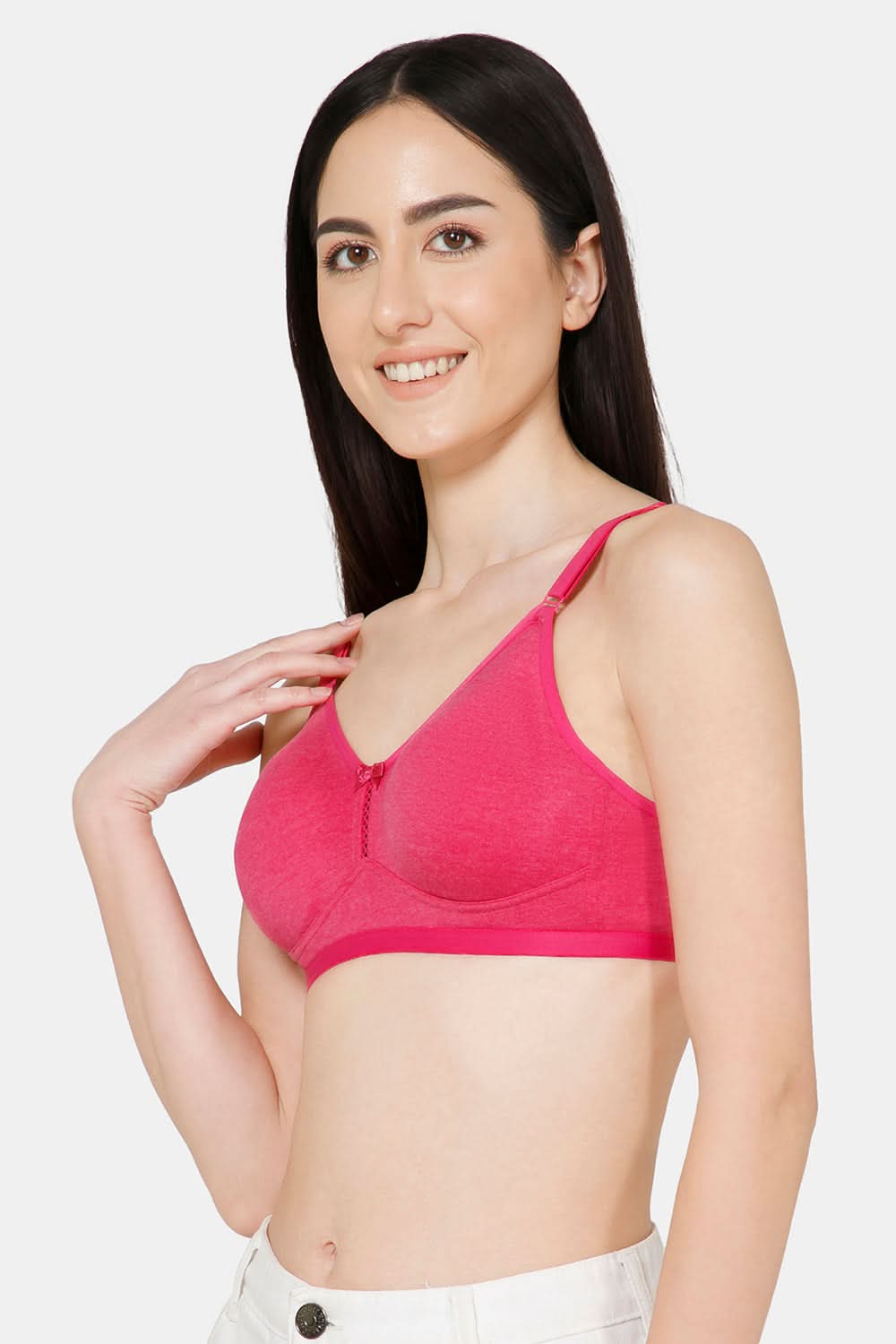 Naidu Hall Everyday T-Shirt Bra - Beauti | High Coverage Double Layered Bra with Seamless Comfort