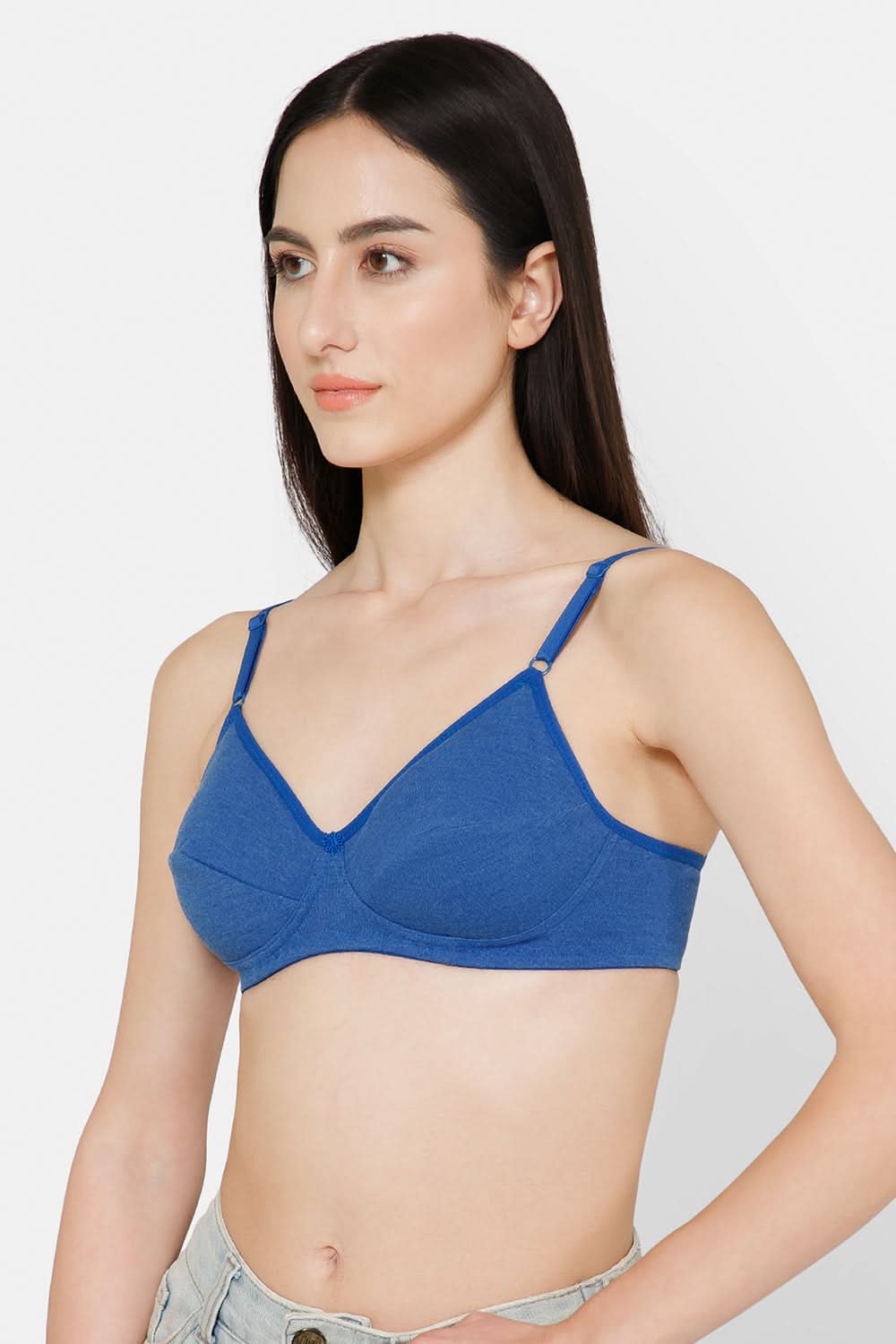 Blue Colour Everyday Saree and Salwar Bra – Glori by INaidu Hall, Non-Wired, Non-Padded, Comfortable Fit for Daily Use