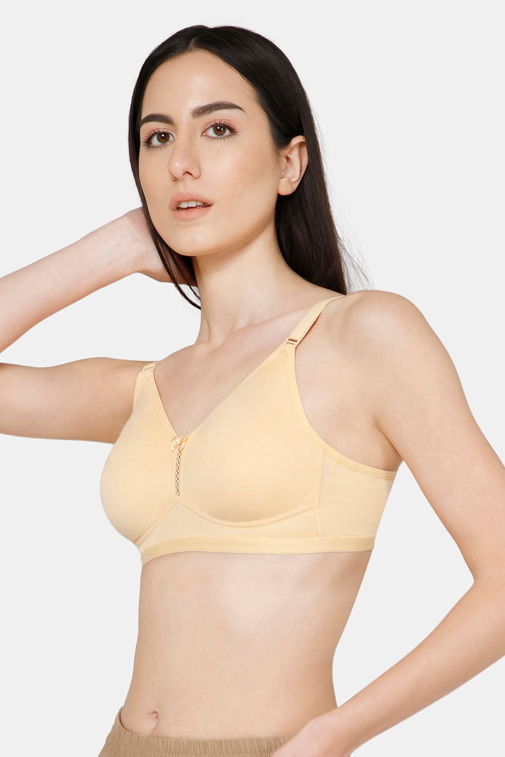Naidu Hall Everyday T-Shirt Bra - Beauti | High Coverage Double Layered Bra with Seamless Comfort