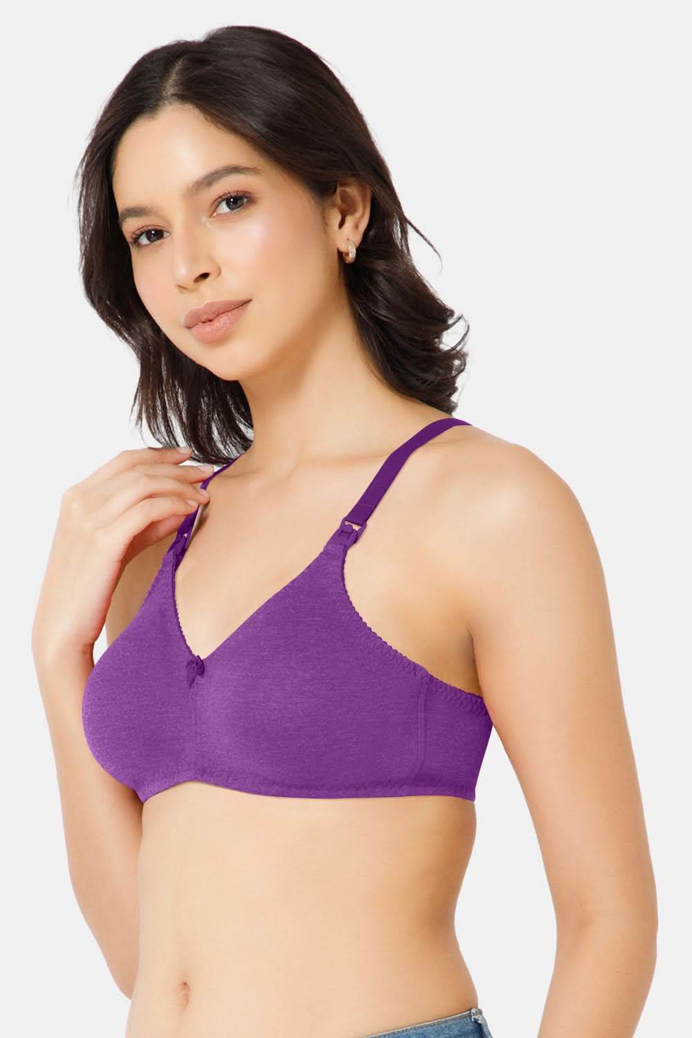 Naidu Hall Nursing Bra - EVI | Moulded Design, Transparent Buckle & Broad Straps for Ultimate Comfort - Naidu Hall Family Store