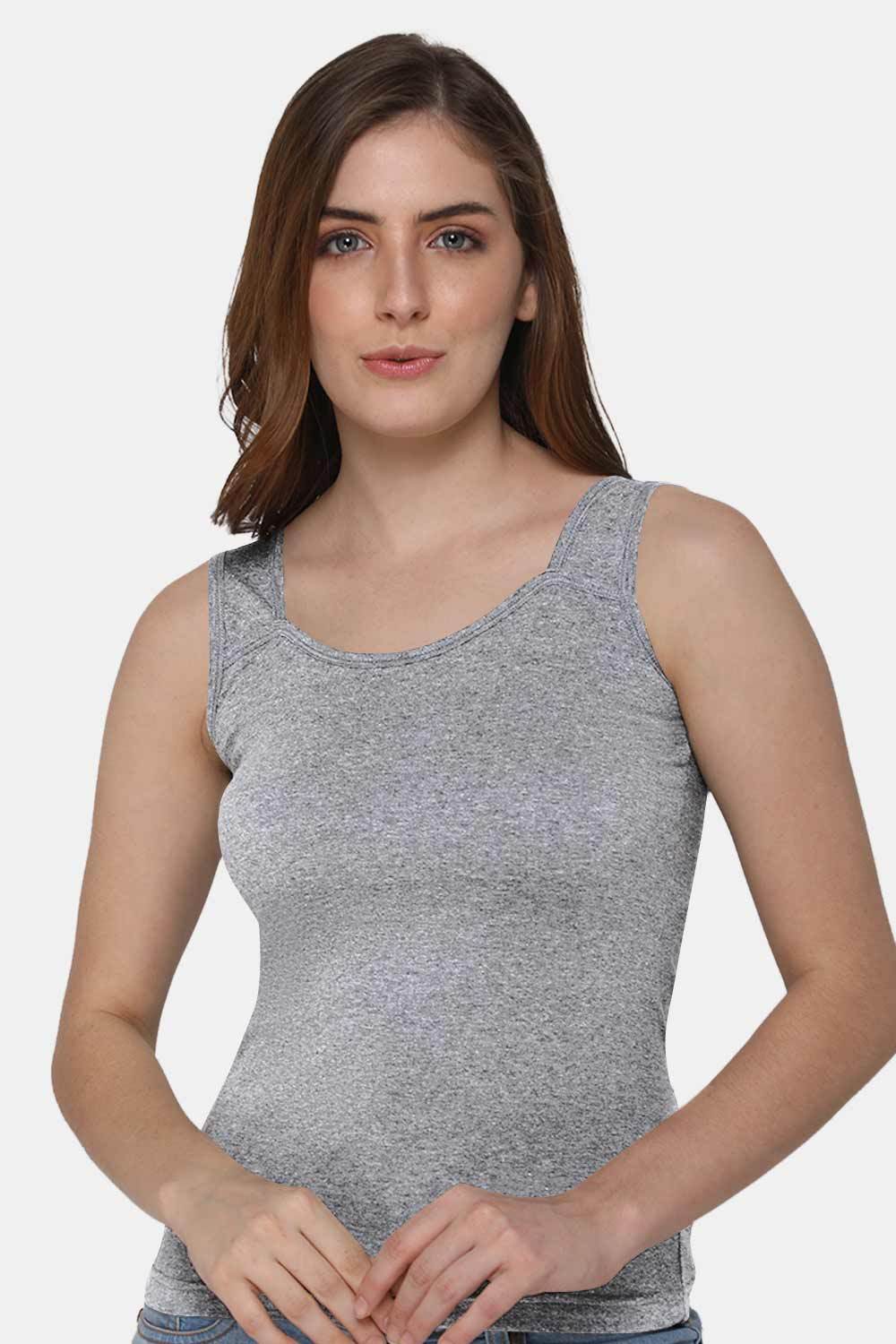 Full Coverage Sweat Absorbent Intimacy Cotton Tanktop - IN07 - Naidu Hall Family Store
