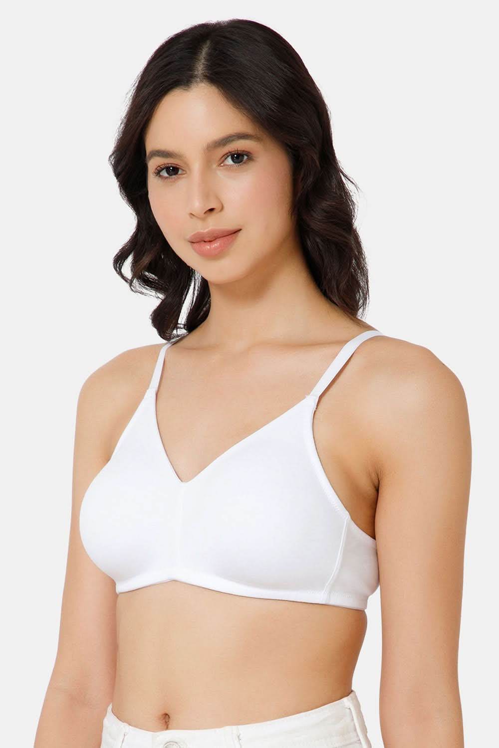 Nora Non-Wired Seamless Everyday T-Shirt Bra with Double-Layered Support - Naidu Hall Family Store