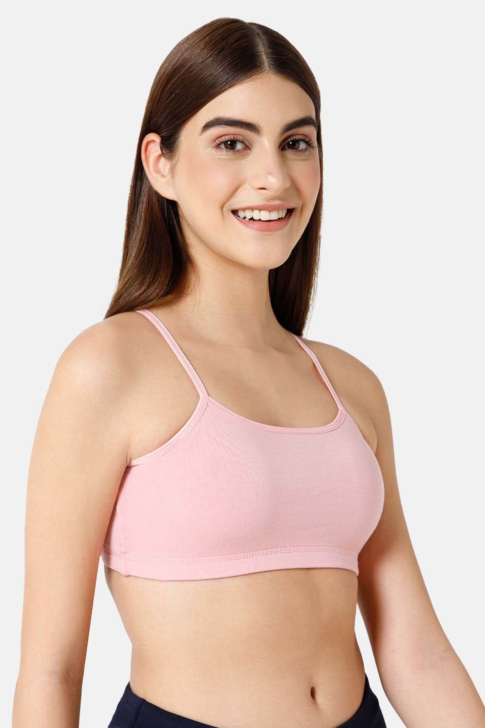 High Coverage Non-Wired Non-Padded Solid Moisture Absorbent Intimacy Beginners Bra -BB01 - Naidu Hall Family Store