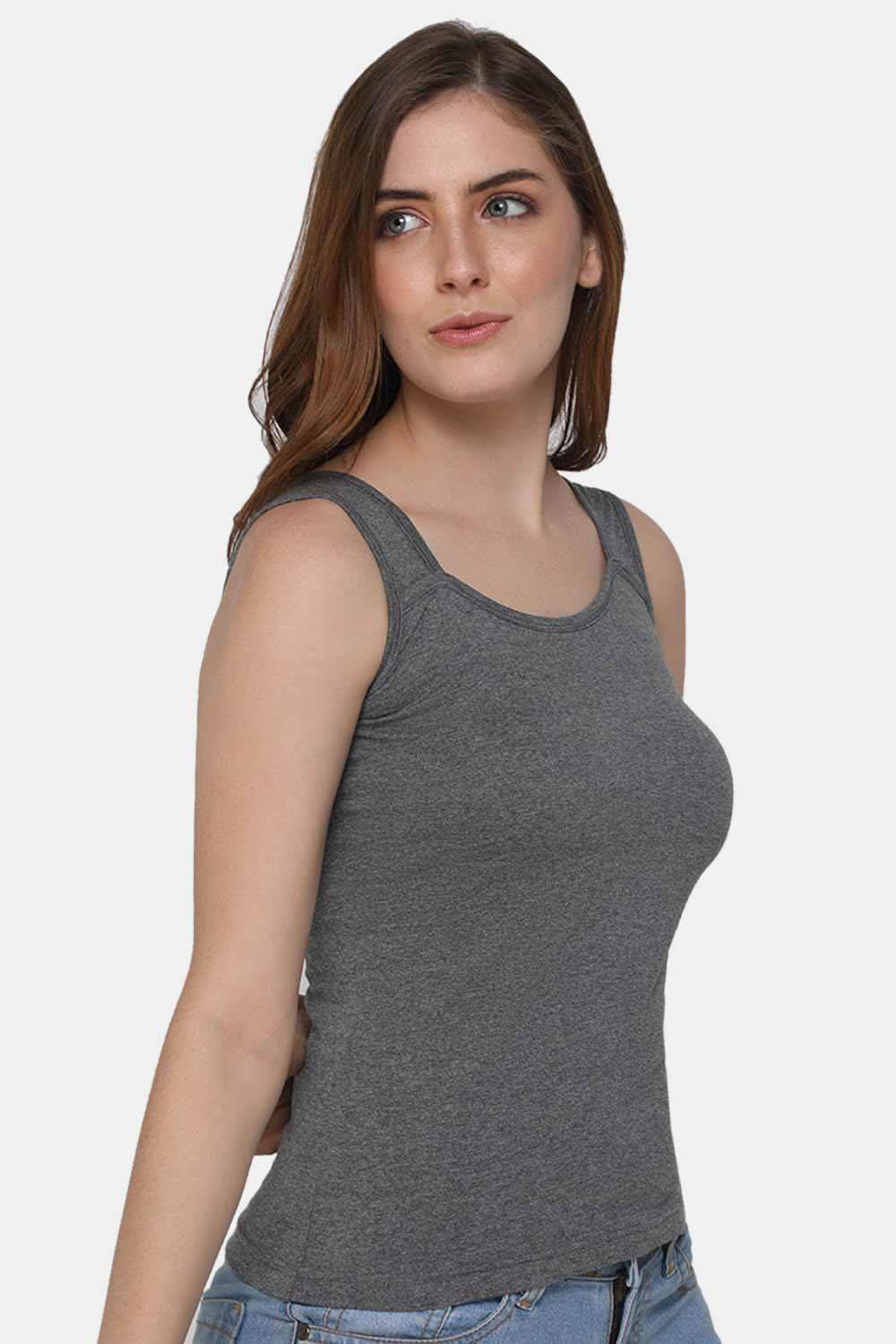 Full Coverage Sweat Absorbent Intimacy Cotton Tanktop - IN07 - Naidu Hall Family Store