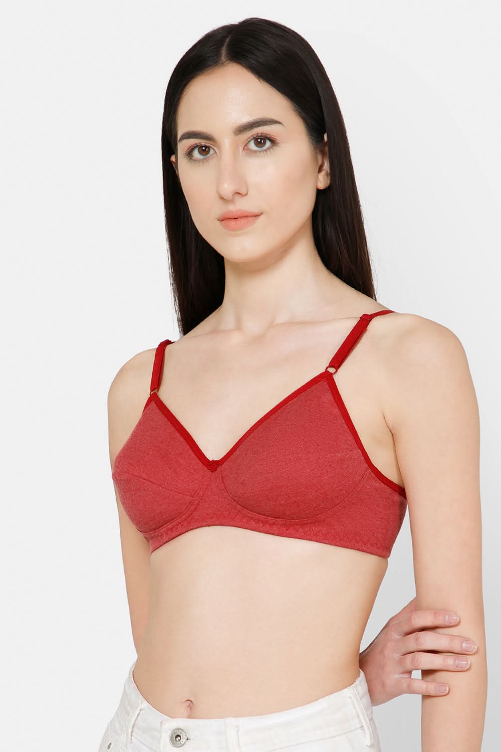 Red Colour Everyday Saree and Salwar Bra – Glori by INaidu Hall, Non-Wired, Non-Padded, Comfortable Fit for Daily Use