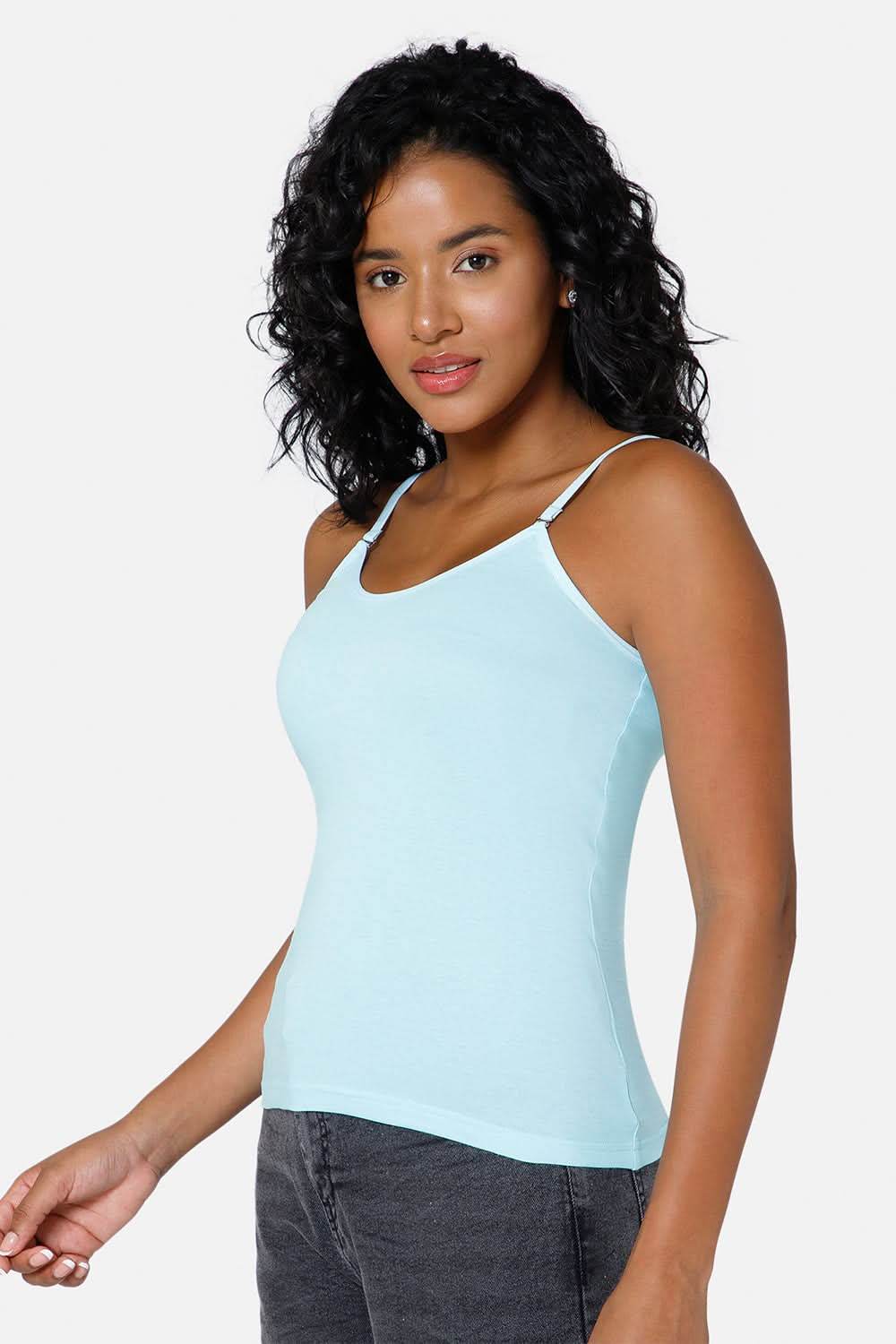Intimacy Full Coverage Cotton Slip Camisole – IN15 | Non-Wired, Non-Padded & Ultra-Comfortable - Naidu Hall Family Store