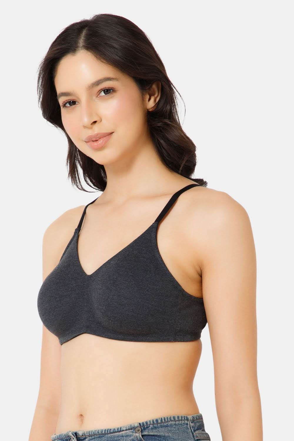 Nora Non-Wired Seamless Everyday T-Shirt Bra with Double-Layered Support - Naidu Hall Family Store