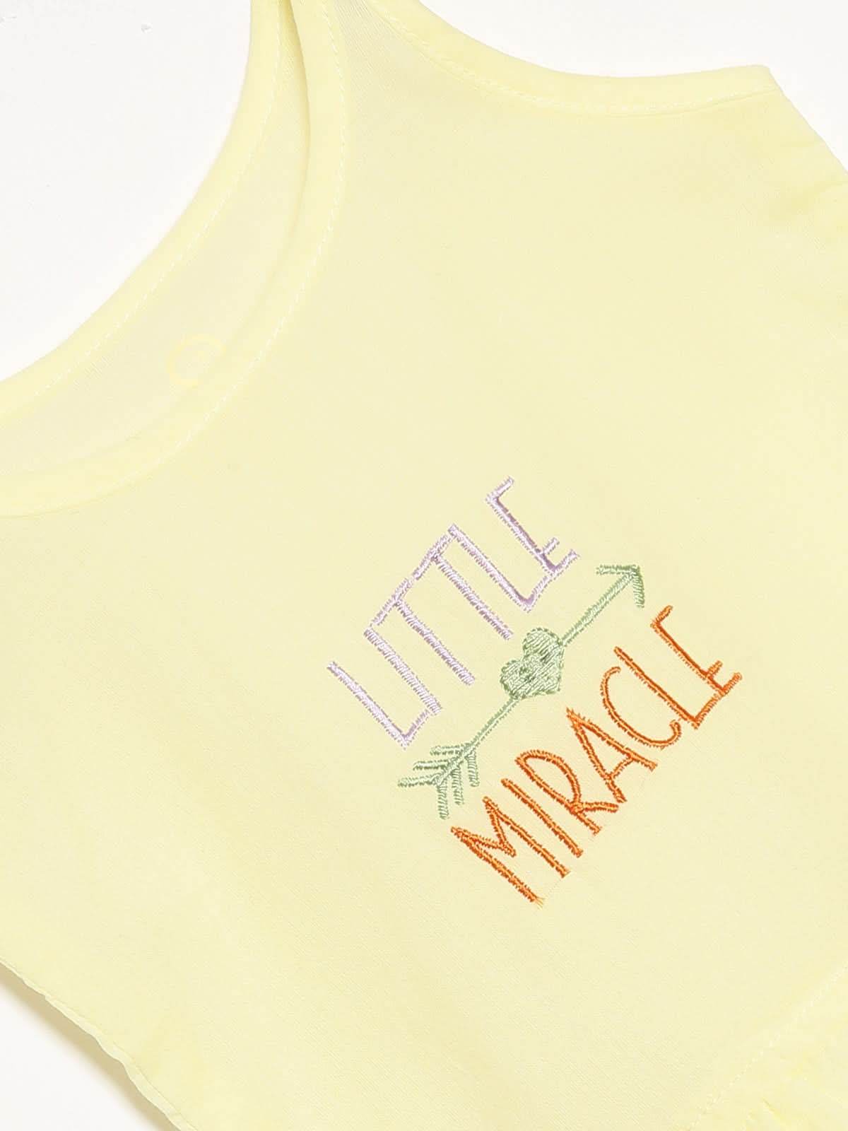 Oh Baby Little Miracle Sleeveless Shirt - KV03 - Naidu Hall Family Store