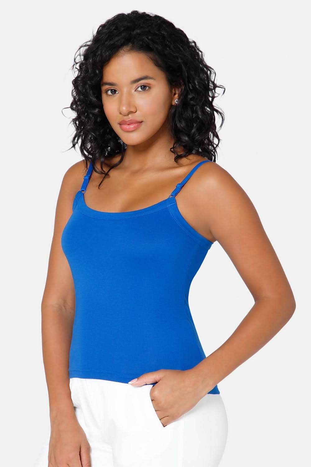 Intimacy Cotton Slip Camisole – IN05 | Wire-Free, Seamless & Adjustable - Naidu Hall Family Store