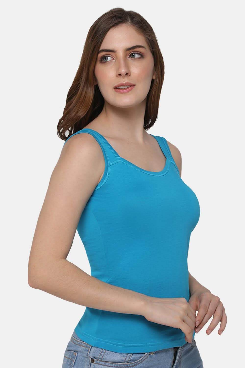 Full Coverage Sweat Absorbent Intimacy Cotton Tanktop - IN07 - Naidu Hall Family Store