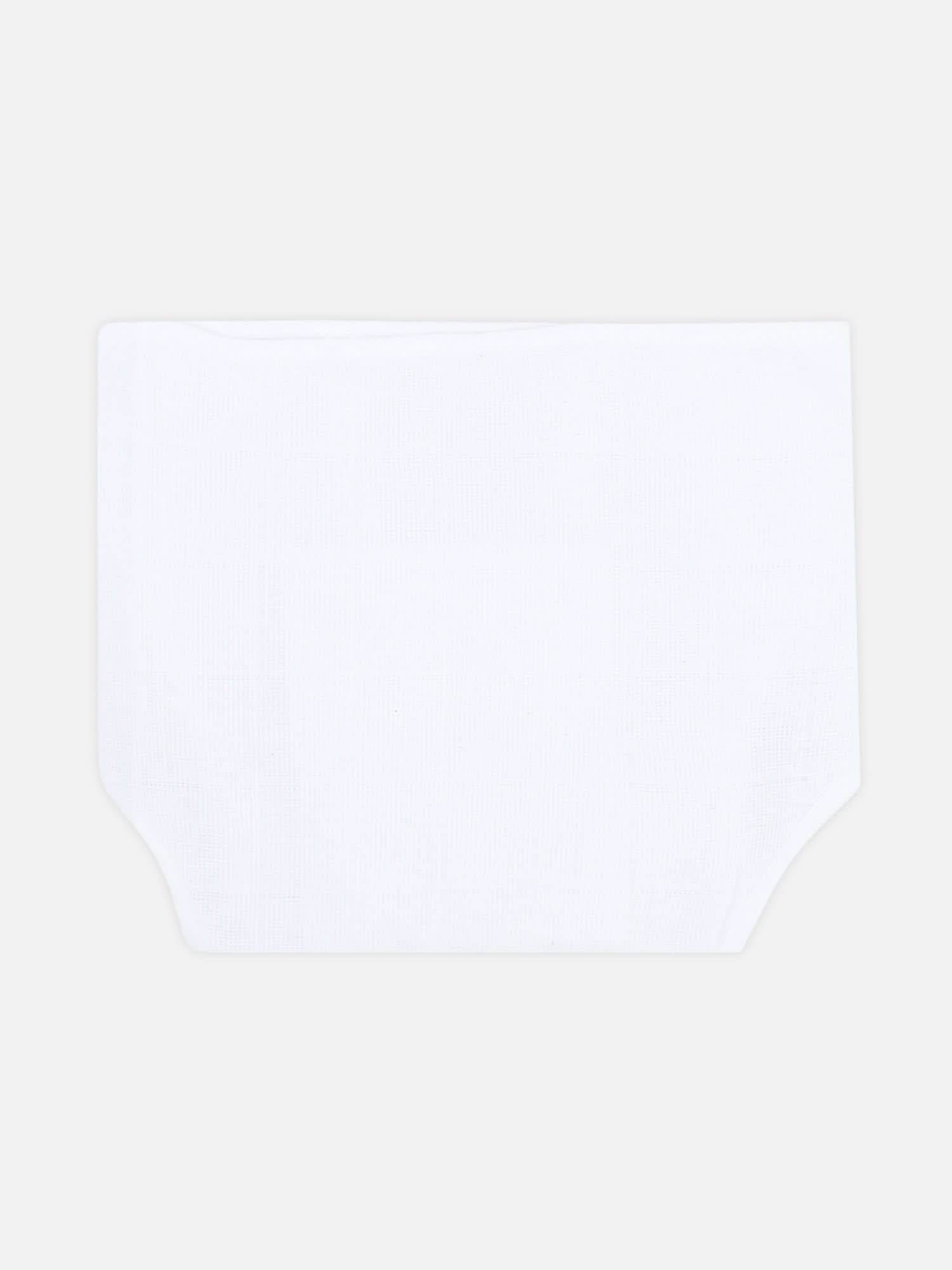Oh Baby Plain Round Nappies White - Rdpl - Naidu Hall Family Store
