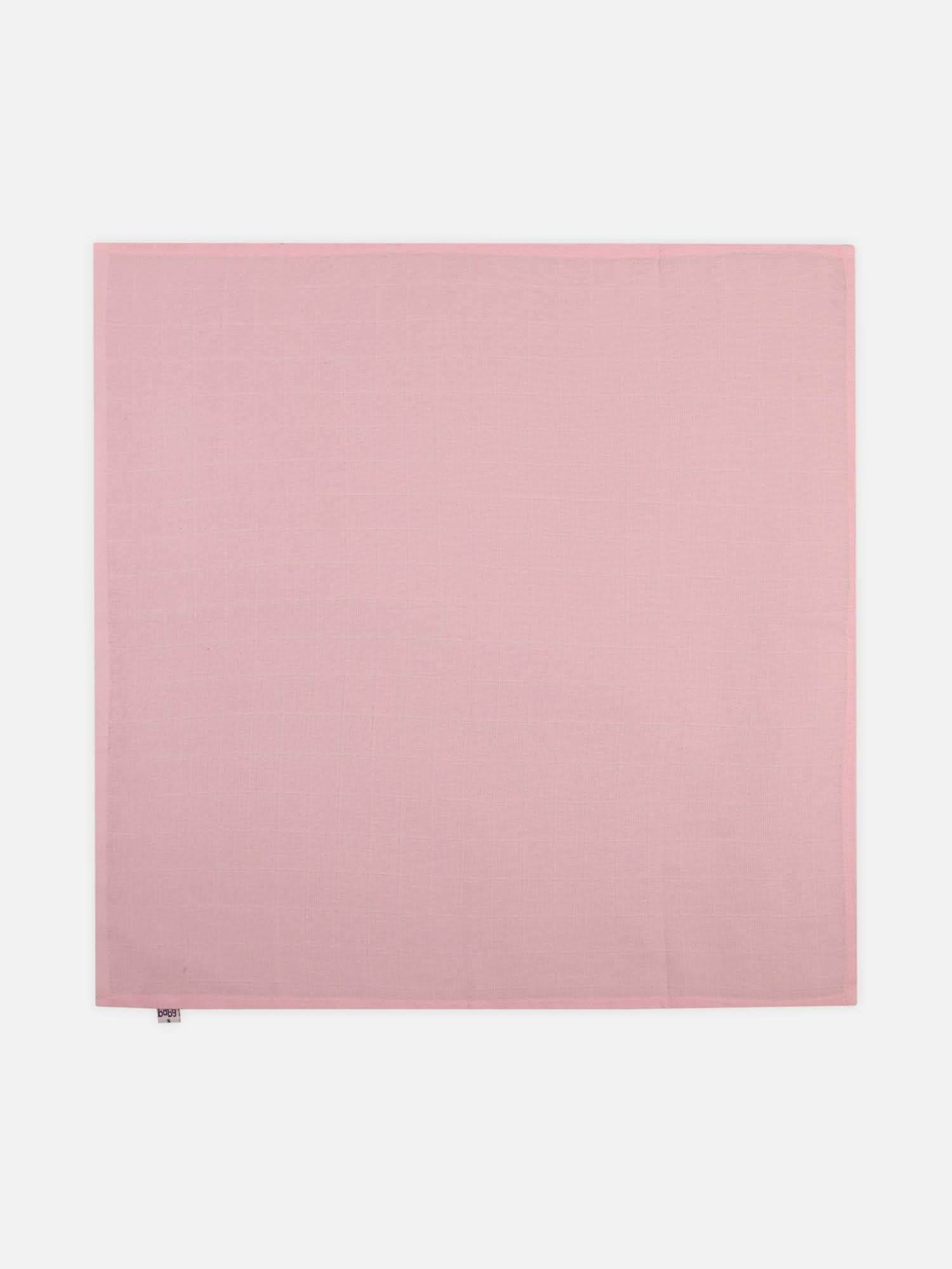 Oh Baby Plain Square Nappies Pink - Sqpl - Naidu Hall Family Store