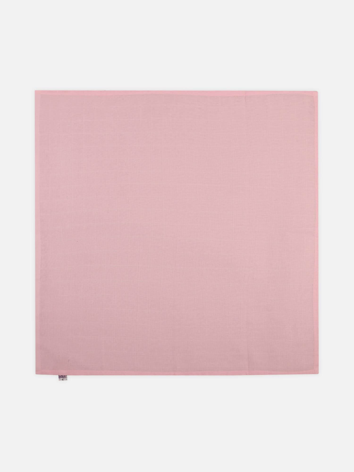 Oh Baby Plain Square Nappies Pink - Sqpl