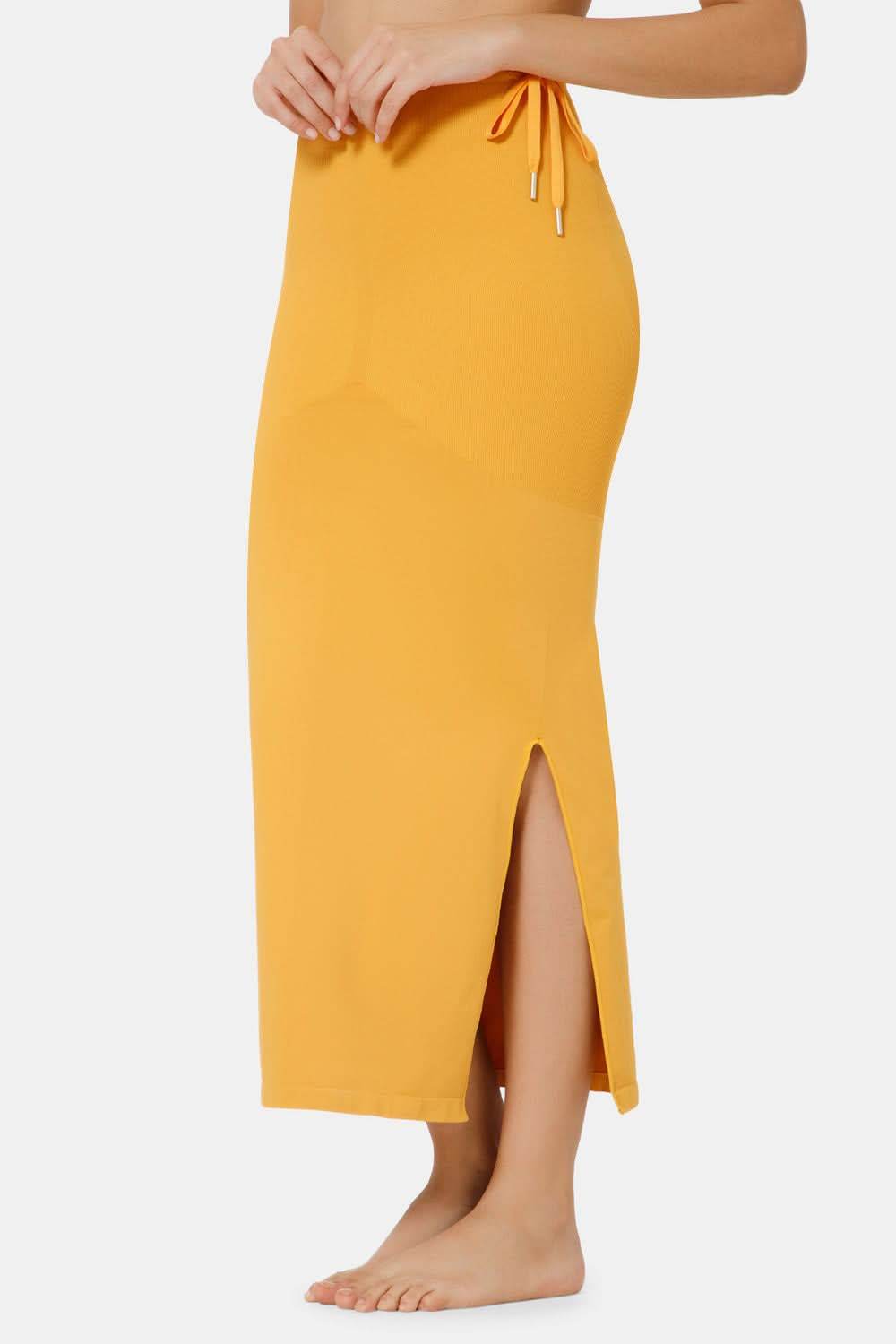 Intimacy Seamless Sweat Absorbent Mermaid Saree Shapewear - Mustard - SW02 - Naidu Hall Family Store
