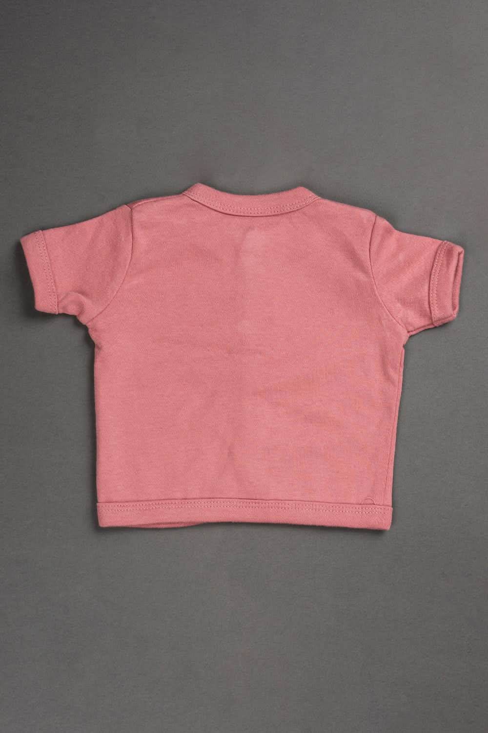 Oh Baby Cotton Interlock Knit Animal Print Infant Gift Set - Pink - S201 - Naidu Hall Family Store