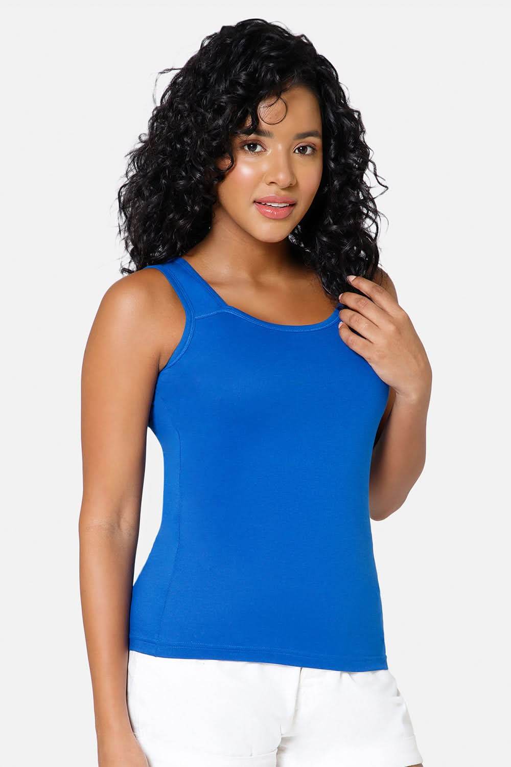 Full Coverage Sweat Absorbent Intimacy Cotton Tanktop - IN07 - Naidu Hall Family Store