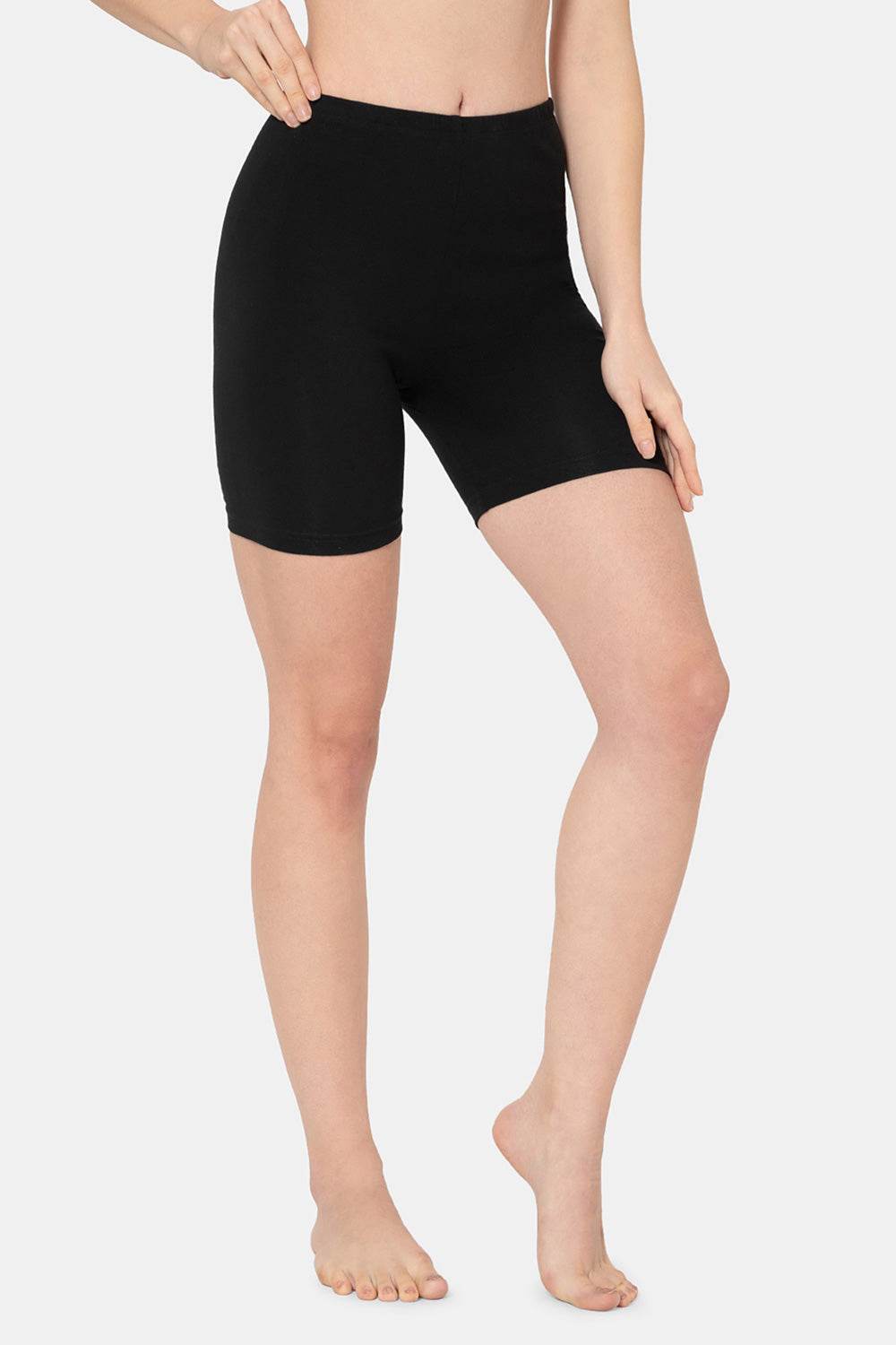 Intimacy Cotton Stretch Cycling Shorts Mid Waist Sweat Absorbent Comfort Fit - CYLS - Naidu Hall Family Store