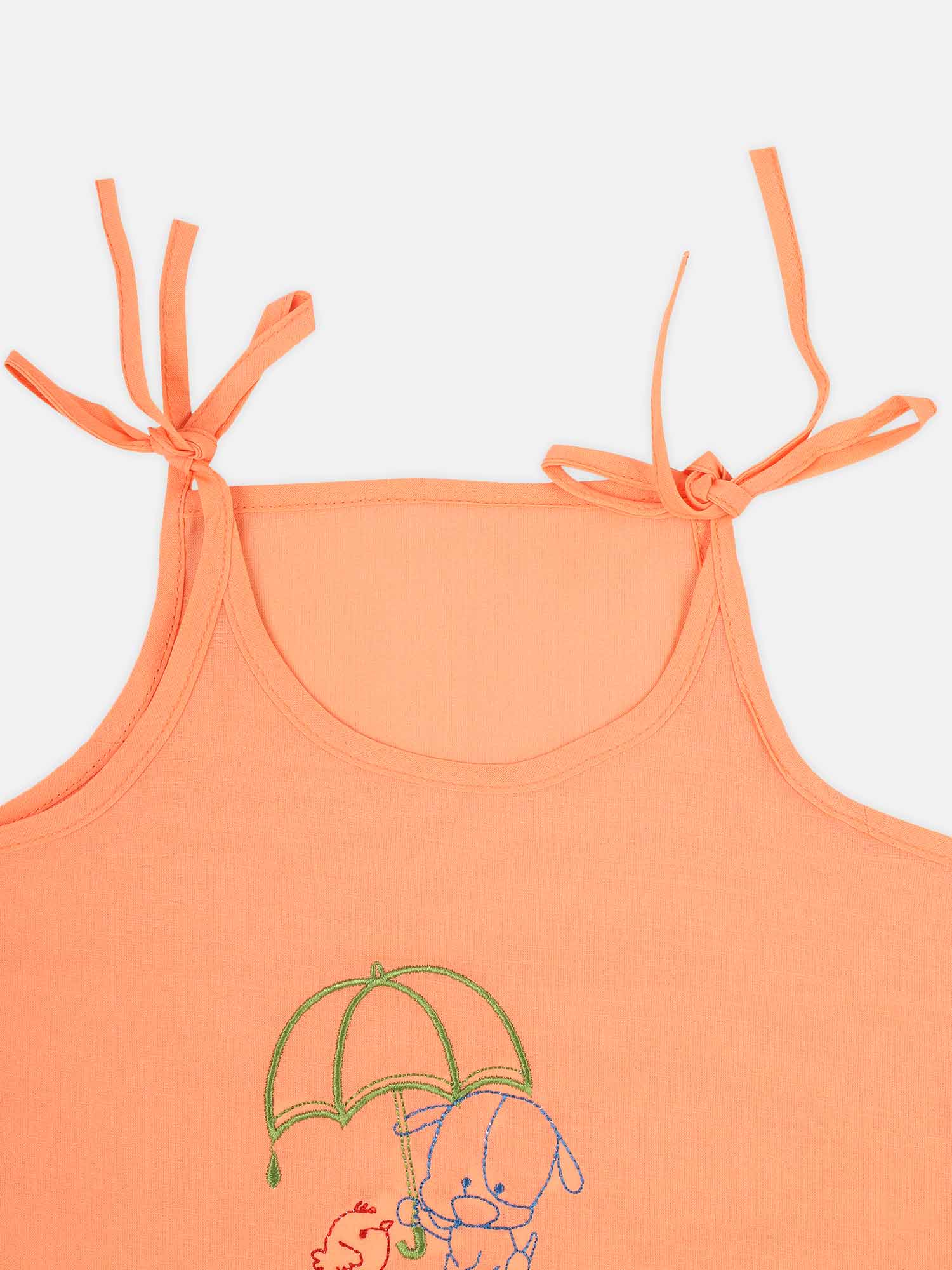 Oh Baby Plain Embroidery Shoulder Knot Assorted - Pl11