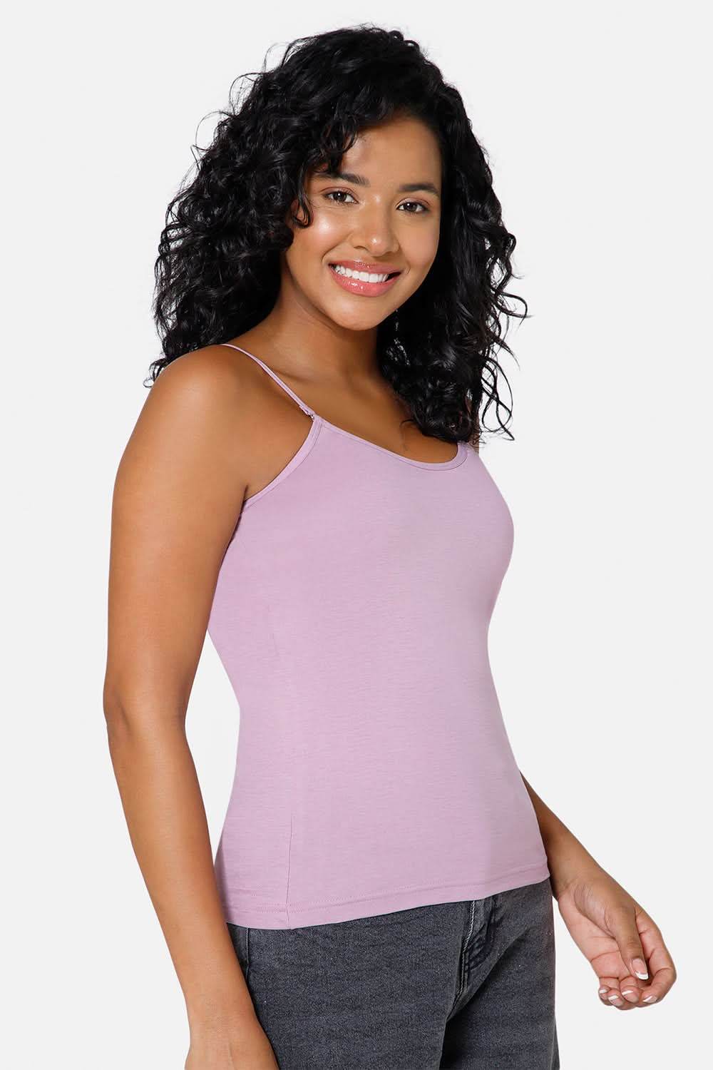 Intimacy Full Coverage Cotton Slip Camisole – IN15 | Non-Wired, Non-Padded & Ultra-Comfortable - Naidu Hall Family Store