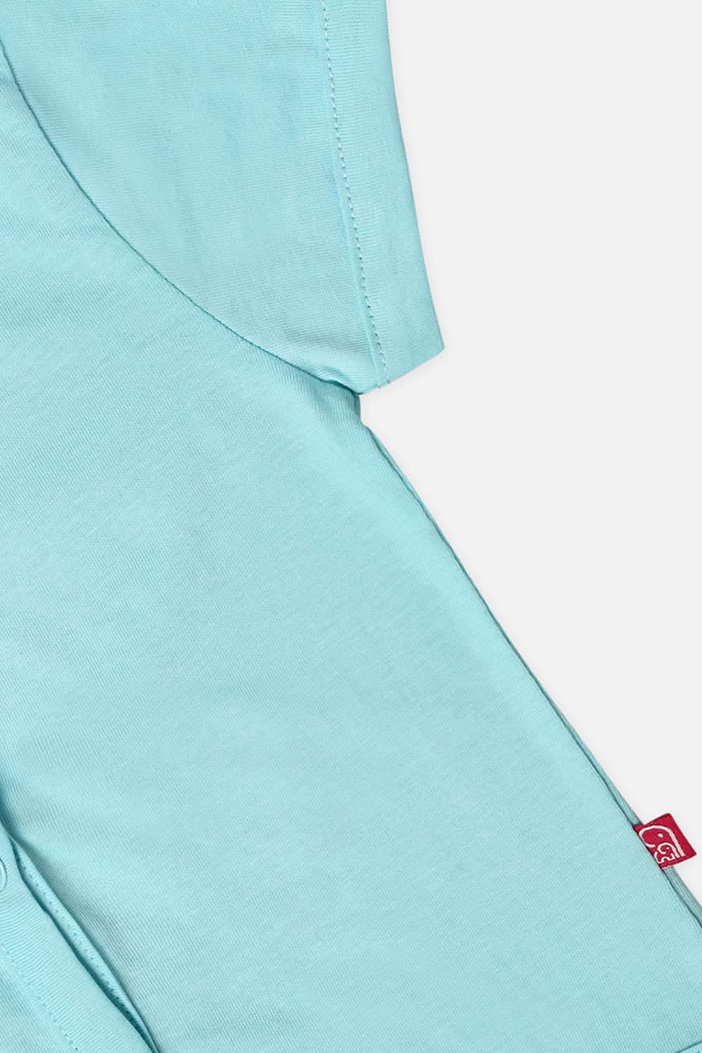 Oh Baby T Shirts Front Open Light Blue-Ts12