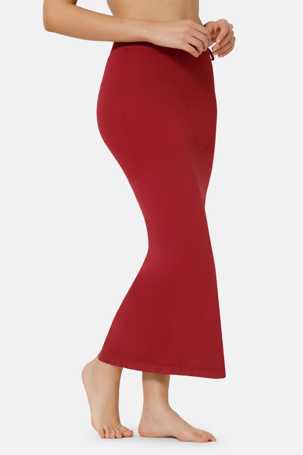 Intimacy Seamless Sweat Absorbent Mermaid Saree Shapewear - Maroon - SW02 - Naidu Hall Family Store