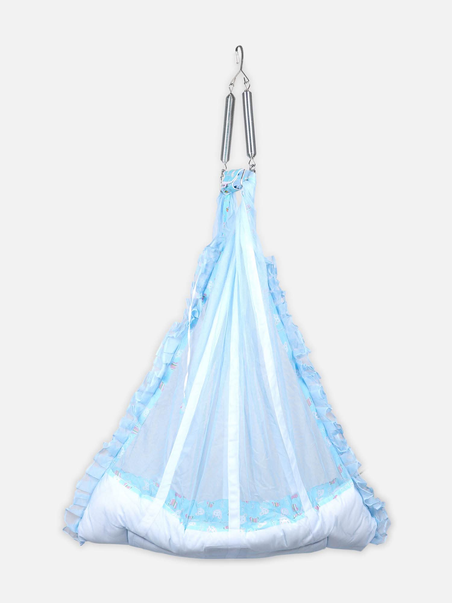 Oh Baby Printed Thuli Bed Blue - Bepr
