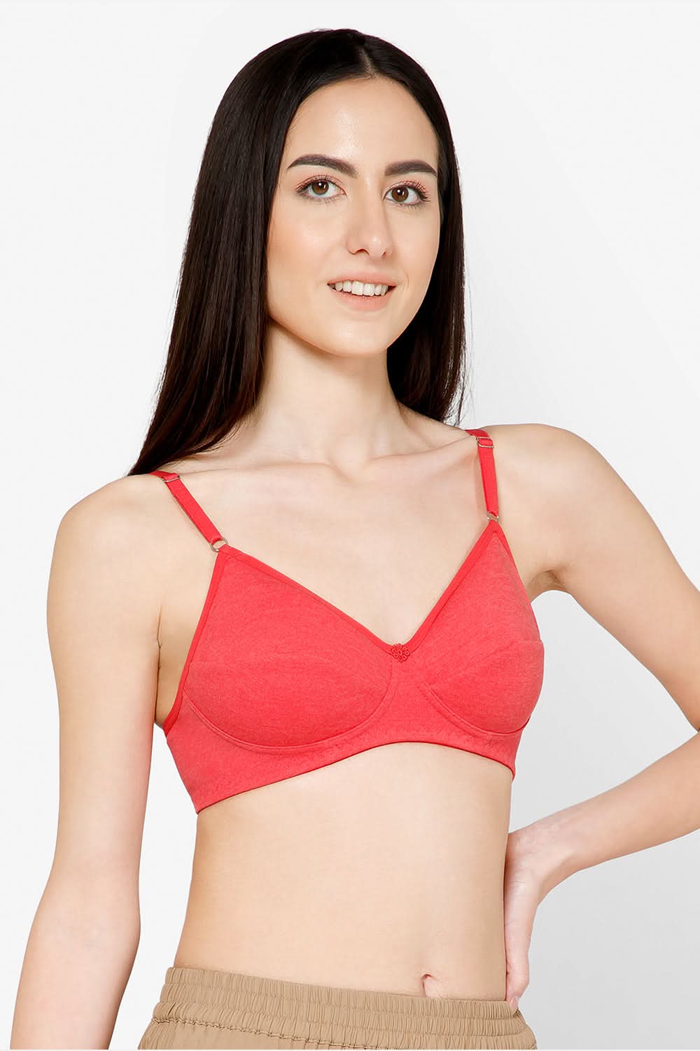 Paradise Pink Colour Everyday Saree and Salwar Bra – Glori by INaidu Hall, Non-Wired, Non-Padded, Comfortable Fit for Daily Use