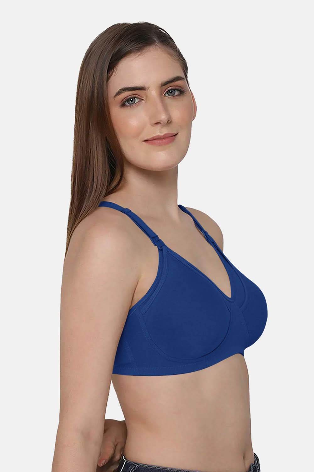 Moisture absorbent Cotton Blend Medium Coverage Non-Padded Intimacy Nursing Bra Other Shades- FB909 - Naidu Hall Family Store