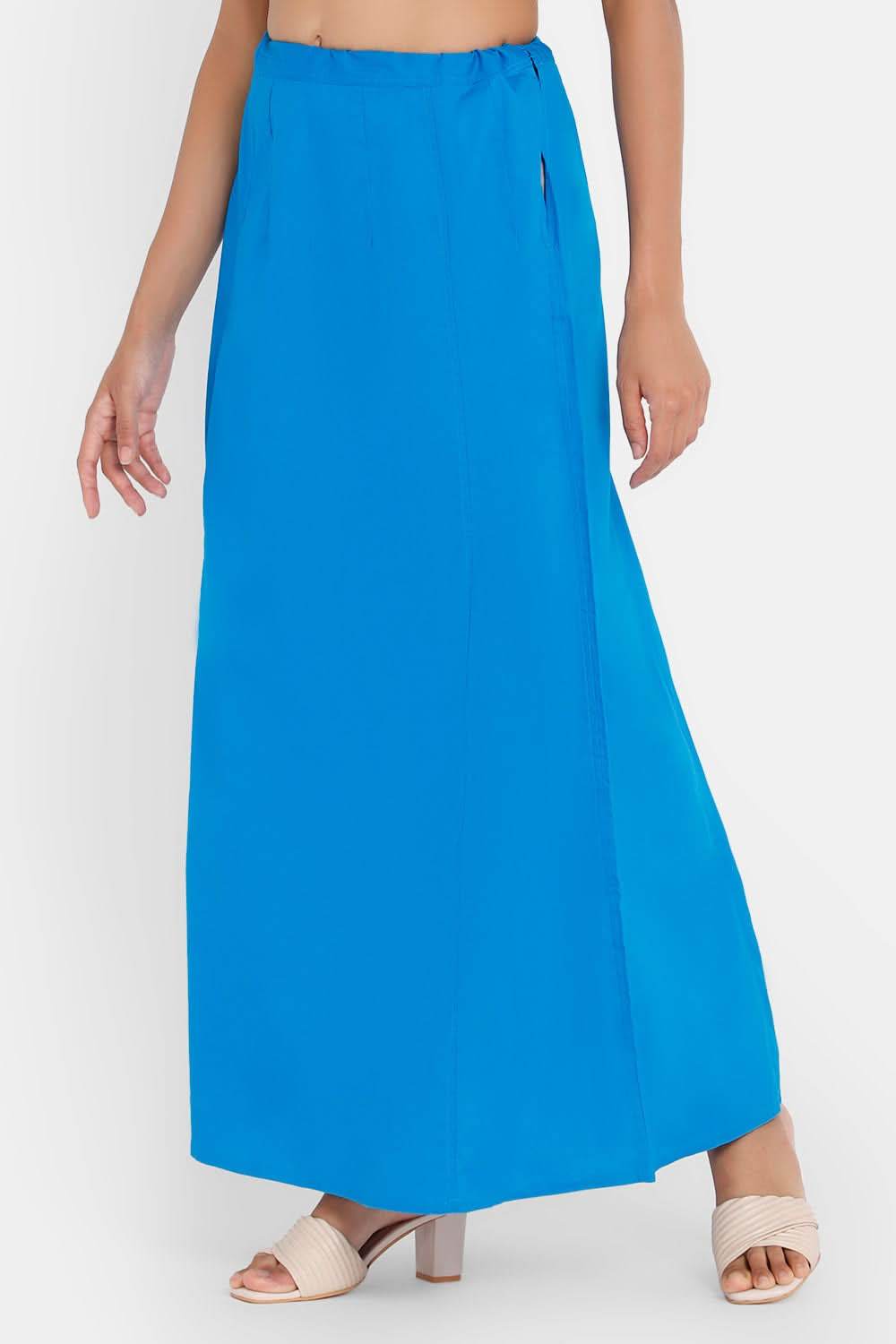 Premium 100% Cotton Saree Inskirt in Popular Colors | Naidu 7-Part Saree Hall Petticoat HC40 - Naidu Hall Family Store