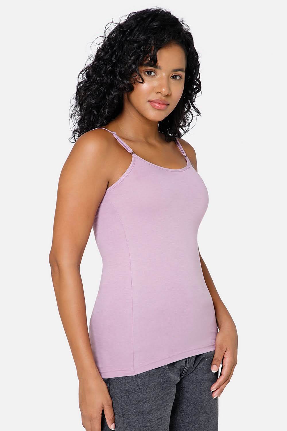 Intimacy Full Coverage Cotton Slip Camisole – IN08 | Non-Padded & Wire-Free Comfort Design - Naidu Hall Family Store