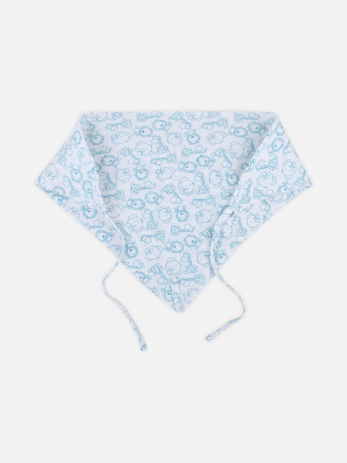 Oh Baby Printed Triangle Nappies Blue - Trpr