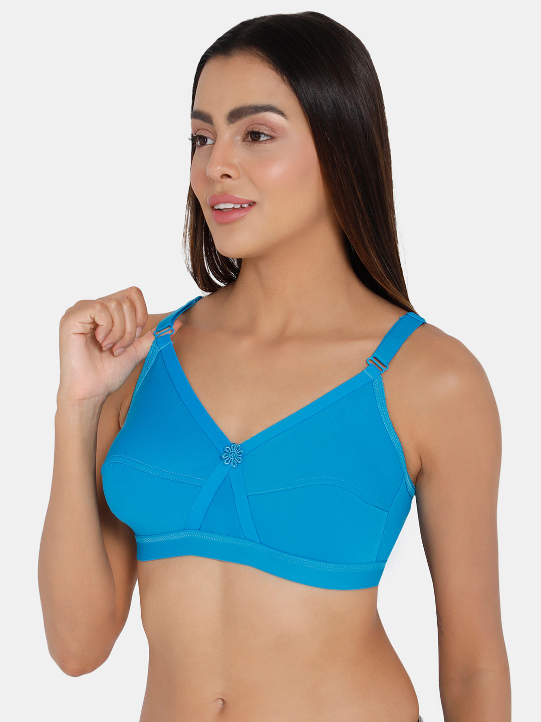 Full Coverage Non-Wired Non-Padded Back Closure Intimacy Brasserie - KRISS KROSS
