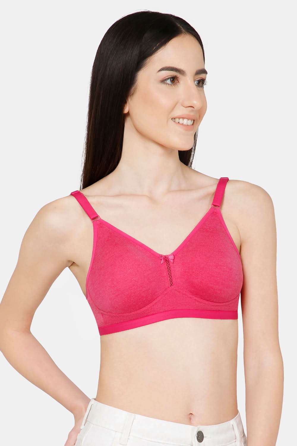 Naidu Hall Everyday T-Shirt Bra - Beauti | High Coverage Double Layered Bra with Seamless Comfort